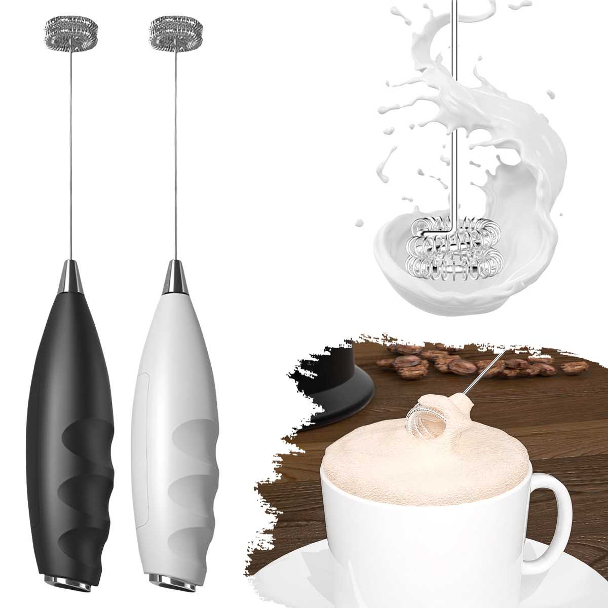 Kitchen Appliances For Restaurant - Elektryczny spieniacz do mleka, trzepaczka elektryczna,