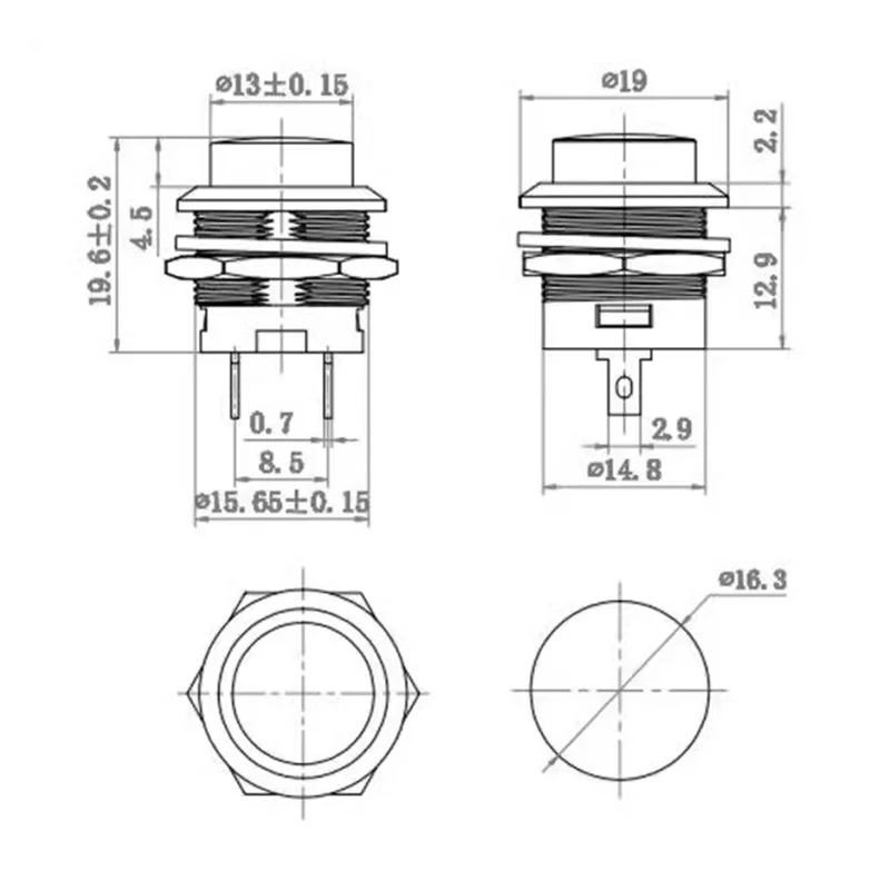 5/20 szt. Przyciski chwilowe s – Kitchen Appliances Small recenzja i cena